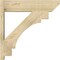 Ekena Millwork Merced Slat Rough Sawn Outlooker, Douglas Fir, 8"W x 32"D x 32"H OUT08X32X32MRC06RDF - alternate 3